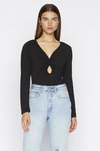 Frame - Rouched Cutout L/S