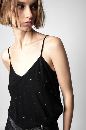 Zadig & Voltaire - Casel Soft Strass Camisole