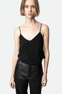 Zadig & Voltaire - Casel Soft Strass Camisole