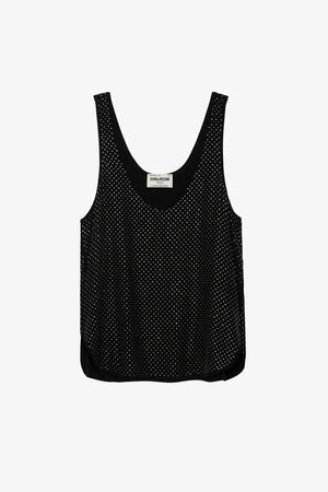 Zadig & Voltaire - Carys Diamanté Silk Top