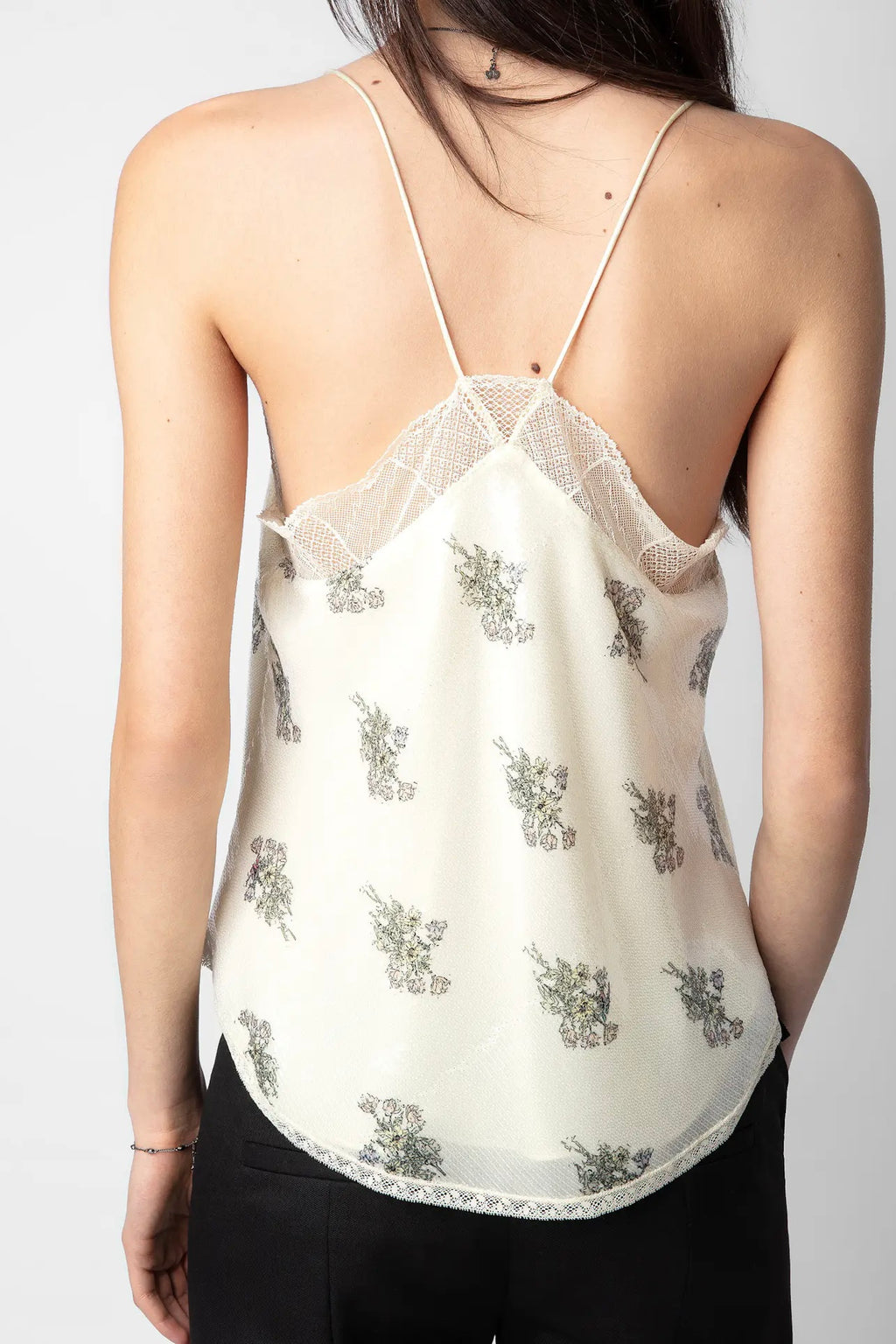 Zadig & Voltaire - Christy Sequin Flowers Camisole