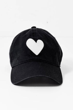 Kerri Rosenthal - Heart Patch Baseball Hat