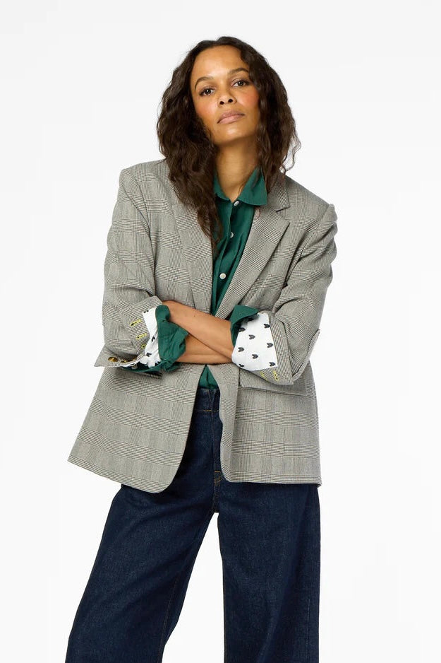 Kerri Rosenthal - Workday Plaid Blazer