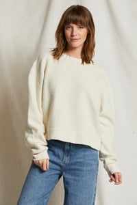 Perfect White Tee - Mayer Fleece pullover