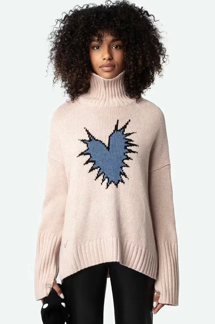 Zadig & Voltaire - Alma We HearT Spike Sweater