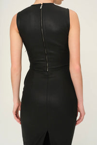 DL1961 - Esme Midi Dress (Black Coated)