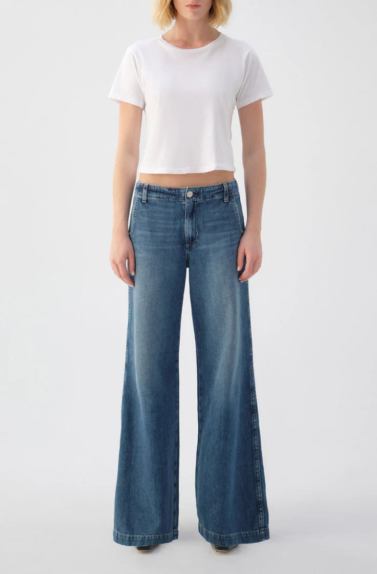 AMO Denim - Edith Wide Leg Trouser