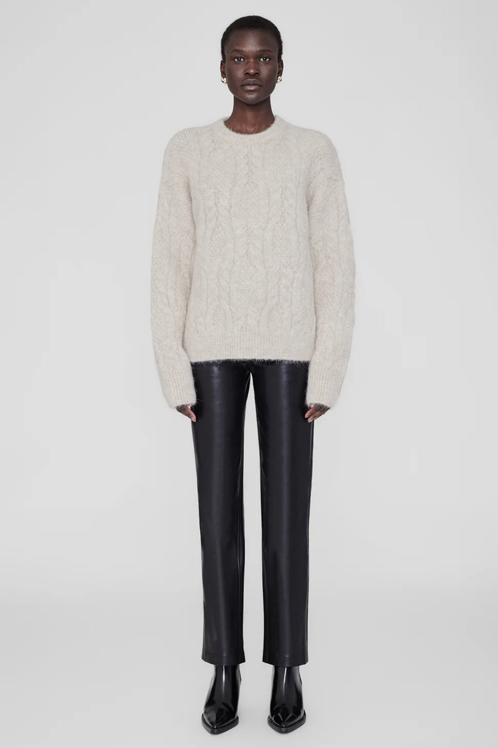 Anine Bing - Marisol Sweater (Light Oat)