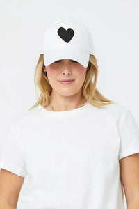 Kerri Rosenthal - Baseball Hat Heart Patch