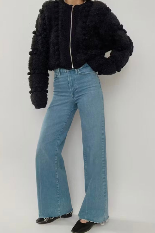 Frame - Pom Pom Cardi (Navy)