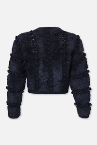 Frame - Pom Pom Cardi (Navy)