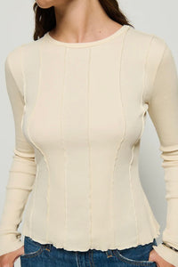 Nation. LTD - Nico Seamed Top