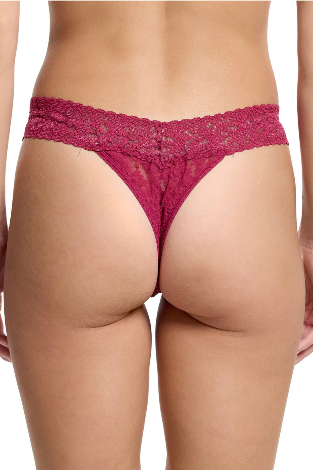 Hanky Panky - Signature Lace Original Rise Thong (Merlot)