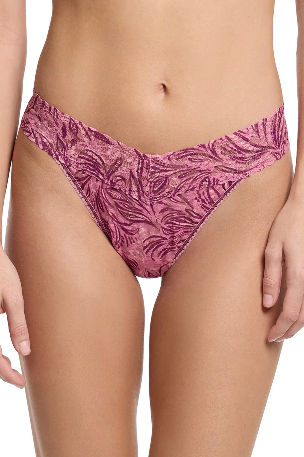 Hanky Panky - Signature Lace Original Rise Thong (In The Jungle)