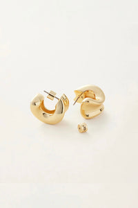 Jenny Bird - Chunky Doune Hoop (Gold)