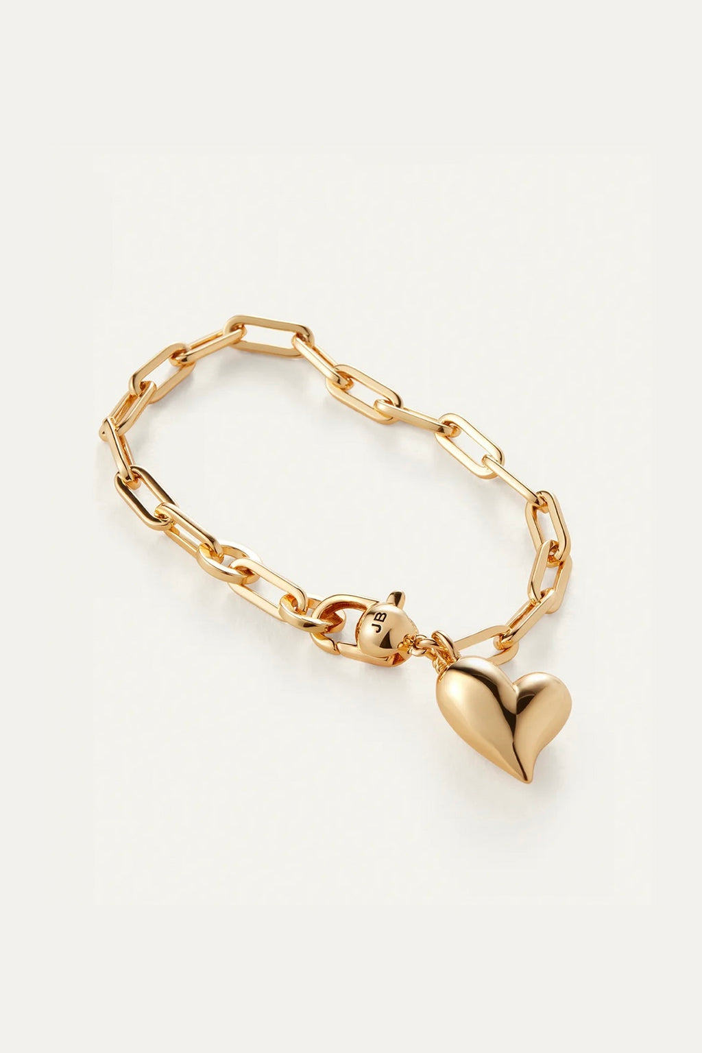 Jenny Bird - Puffy Heart Bracelet (Gold)