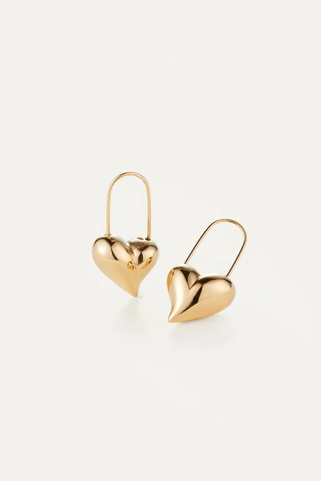 Jenny Bird - Celeste Heart Earrings (Gold)