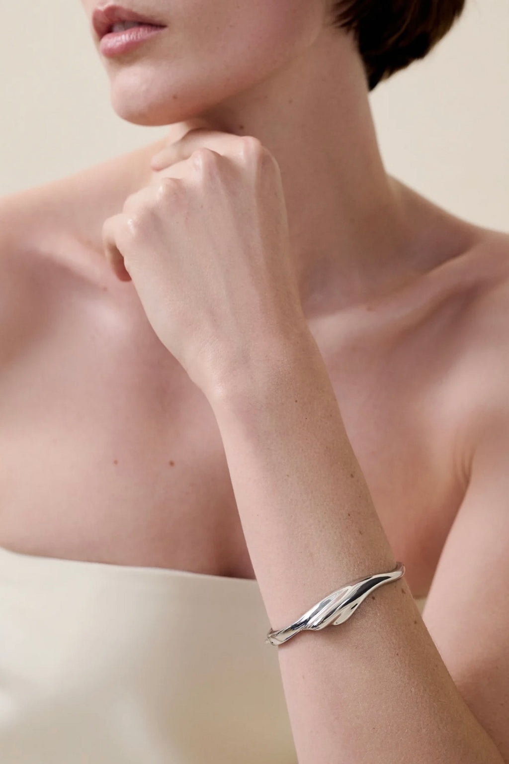 Jenny Bird - Portia Bangle (Silver)