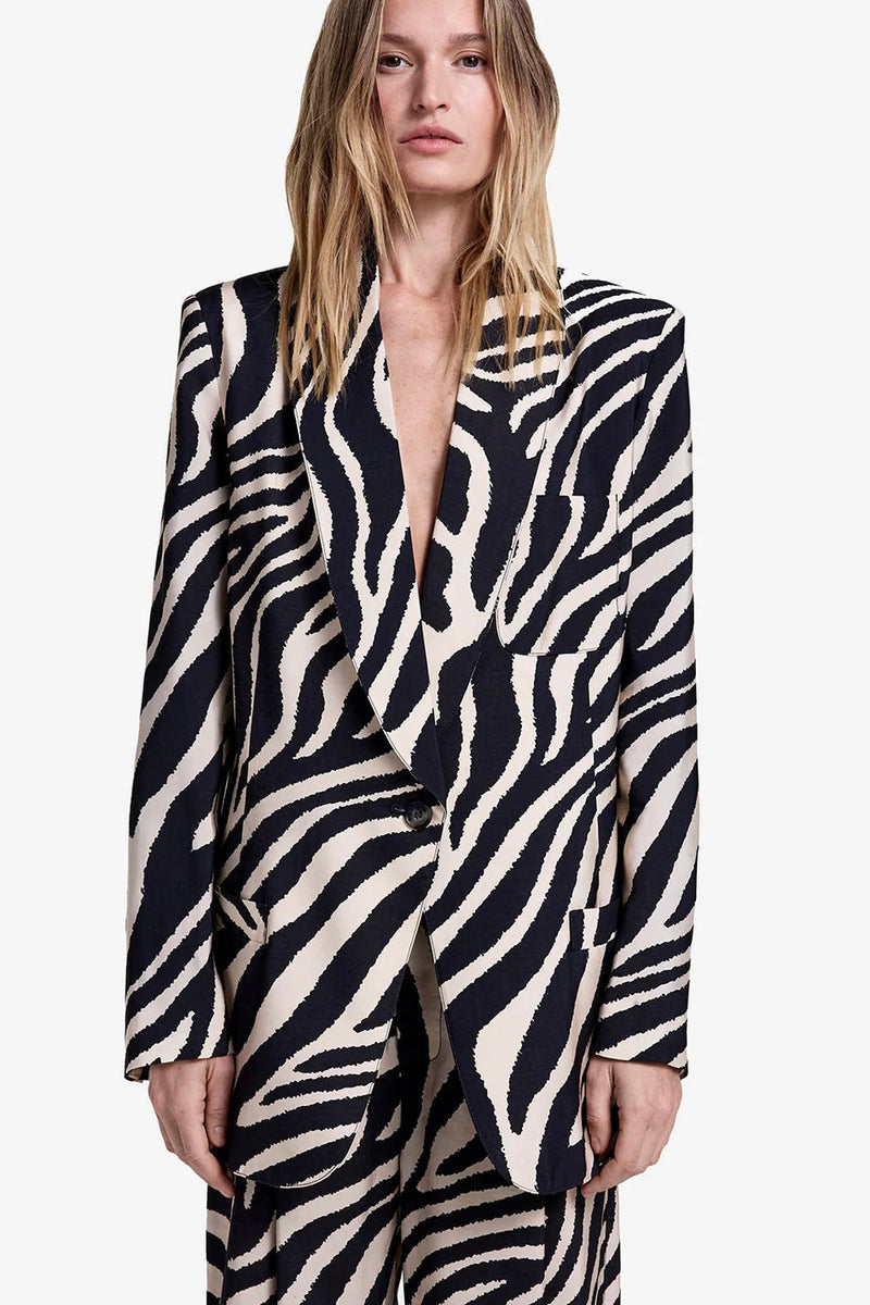 Smythe - Shawl Collar Oversized Blazer (PF25012)