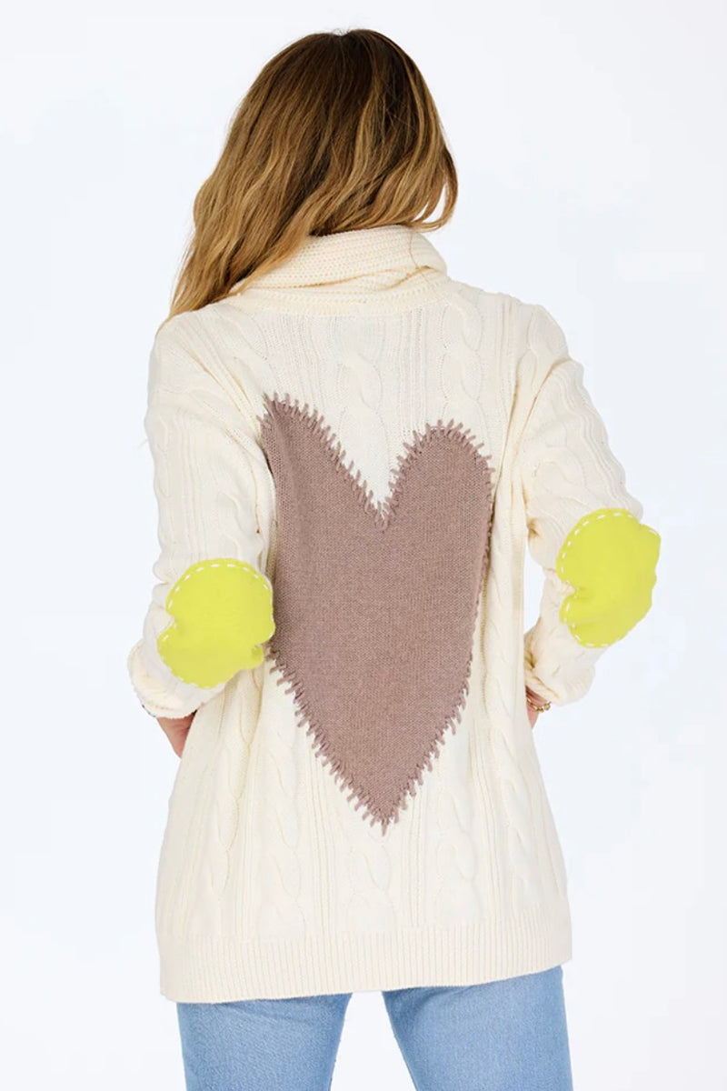 Kerri Rosenthal - Helen Heart Shawl Cardigan