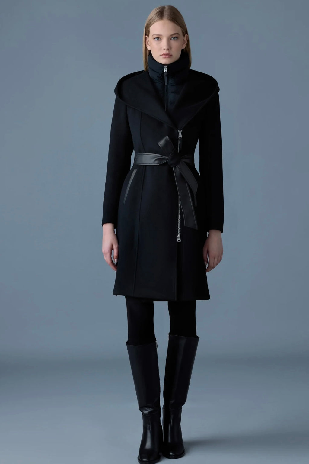 Mackage - Shia Belted Wool Coat