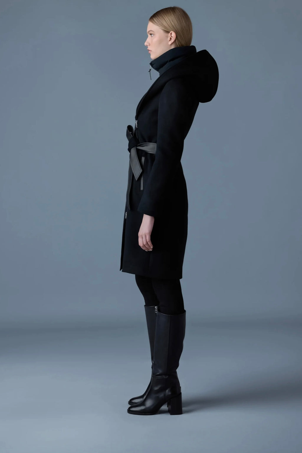 Mackage - Shia Belted Wool Coat