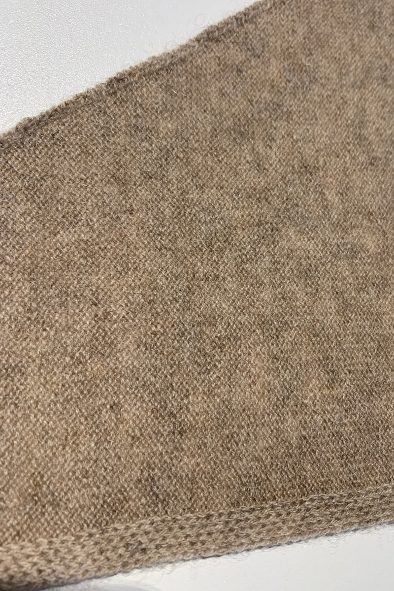 White + Warren - Cashmere Neckerchief (Taupe Heather)