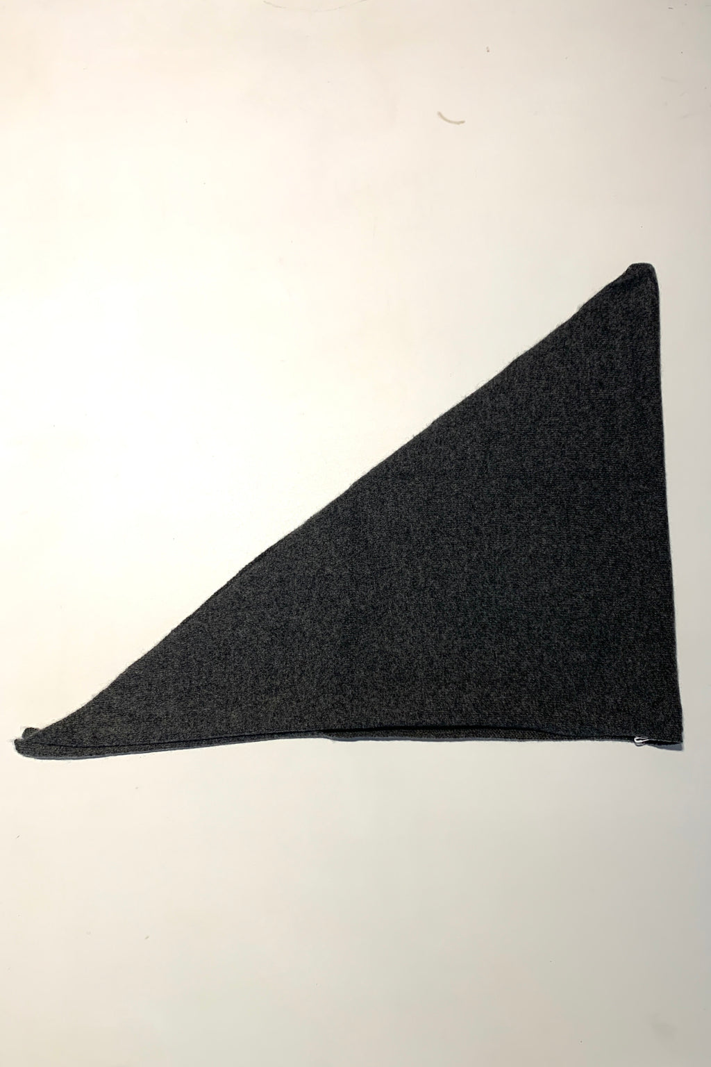 White + Warren - Cashmere Neckerchief (Grey Heather)