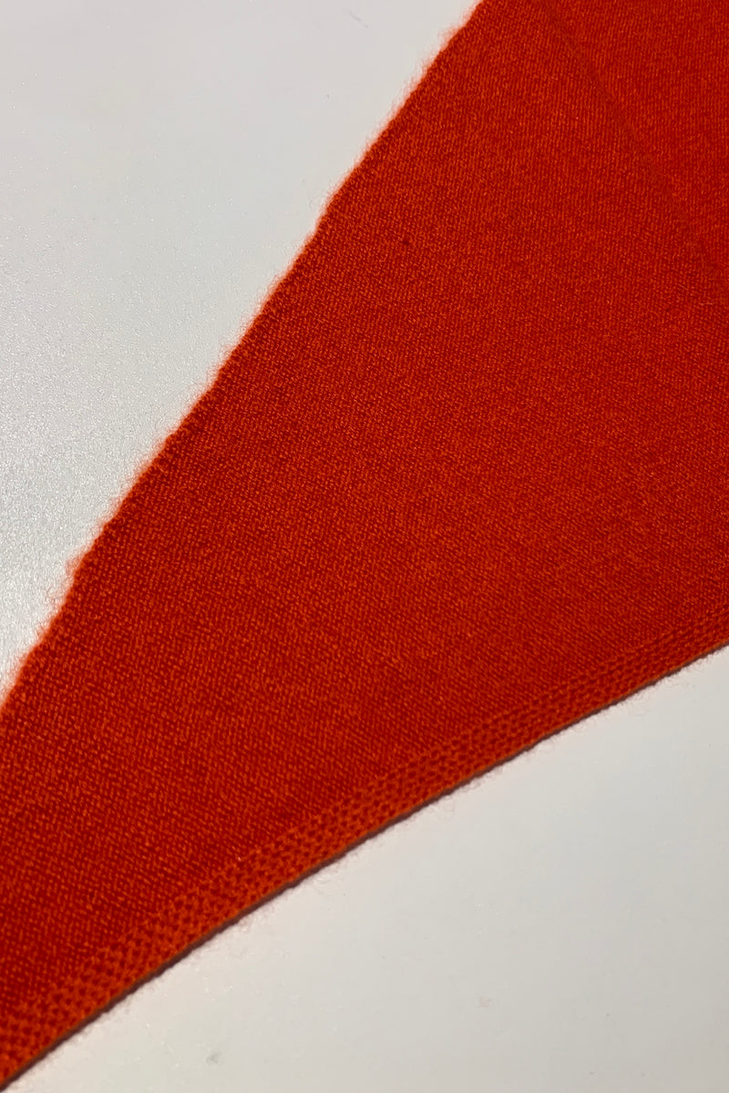 White + Warren - Cashmere Neckerchief (French Red)