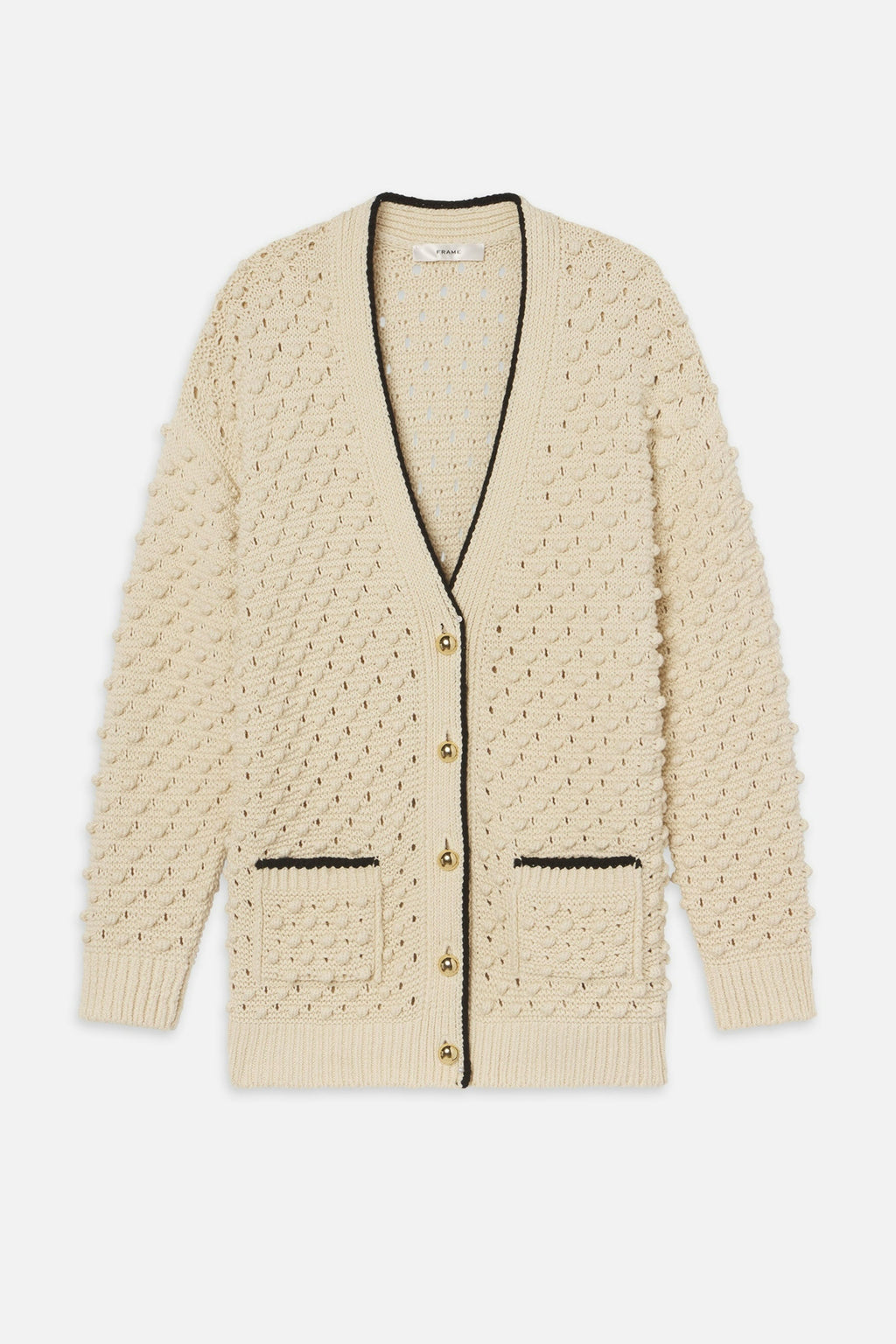 Frame - The Bauble Cardigan (Cream)