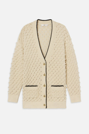 Frame - The Bauble Cardigan (Cream)