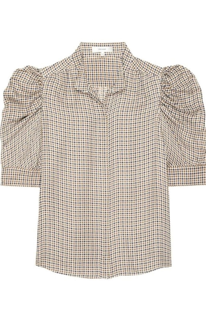 Frame - The Houndstooth Gillian Top