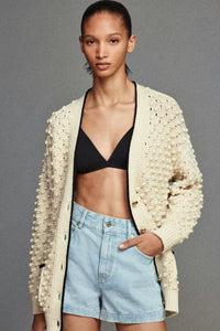Frame - The Bauble Cardigan (Cream)
