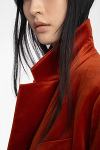 Zadig & Voltaire - Vaska Velvet Blazer (Burn)