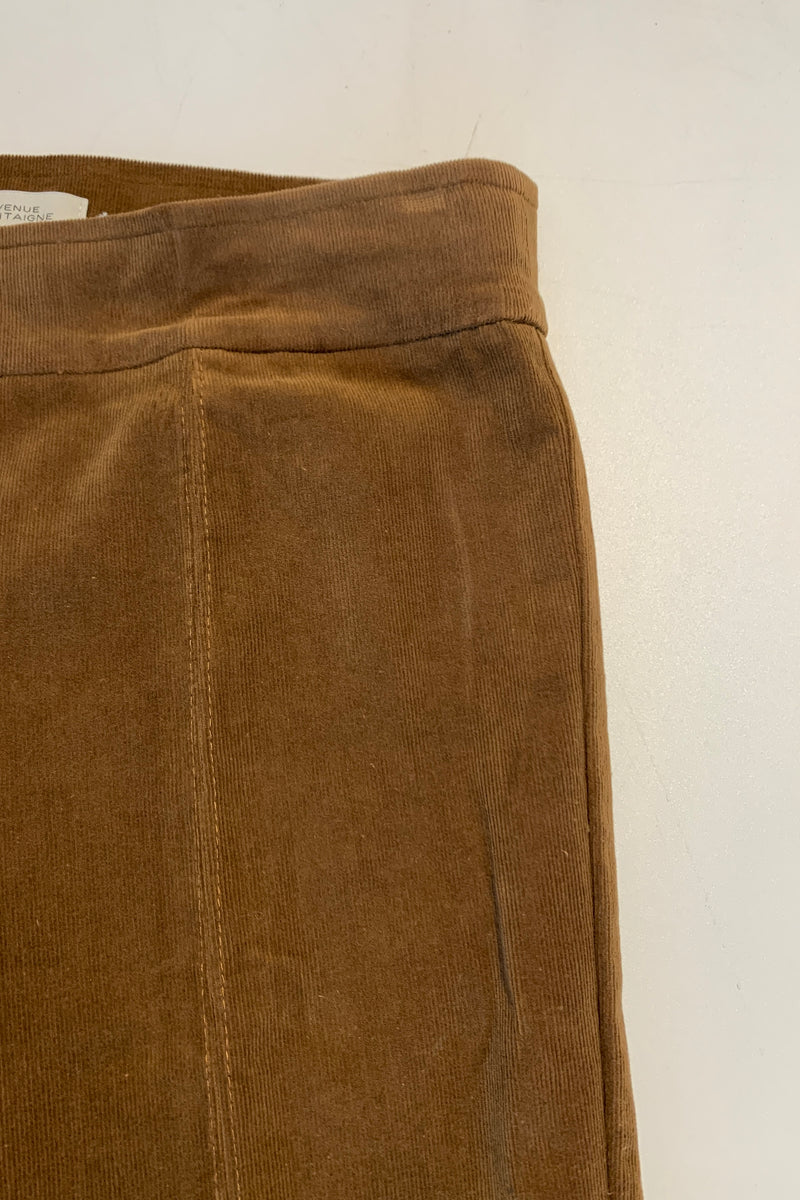 Avenue Montaigne - Jet Set Front Seam Flair (Cognac)