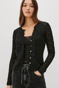 Rails - Cyrah Cardigan (Black Lace)