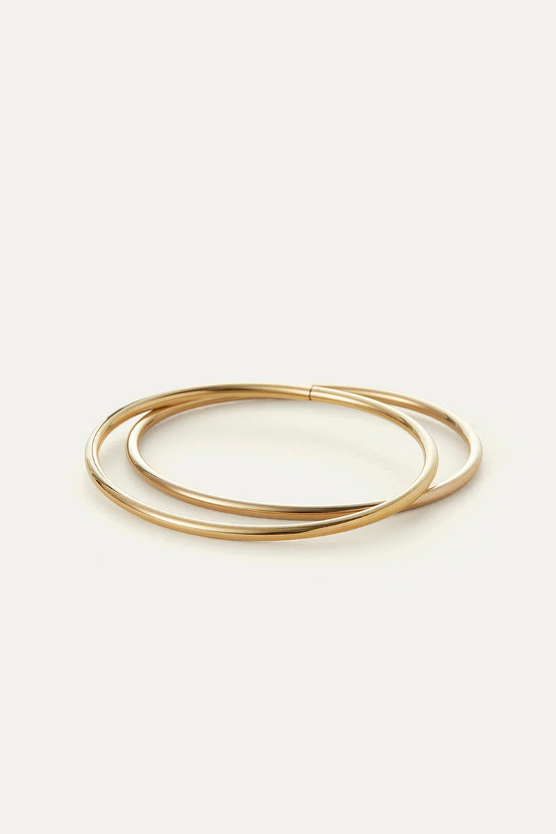 Jenny Bird - Dane Bangle Set (2pk) (Gold)