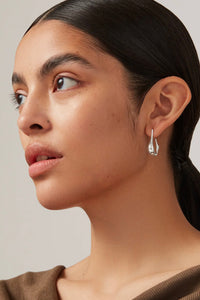 Jenny Bird - Colette Hoops Small (Silver)