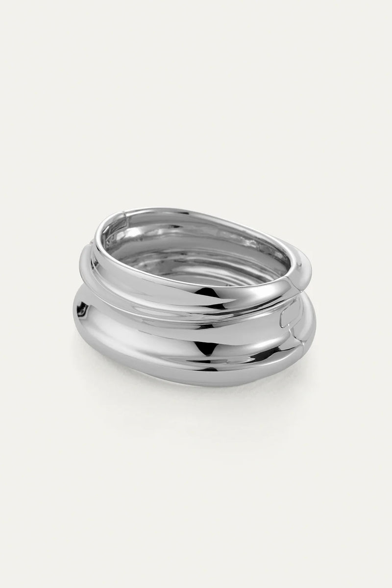 Jenny Bird - Lennon Mega Bangle (Silver)