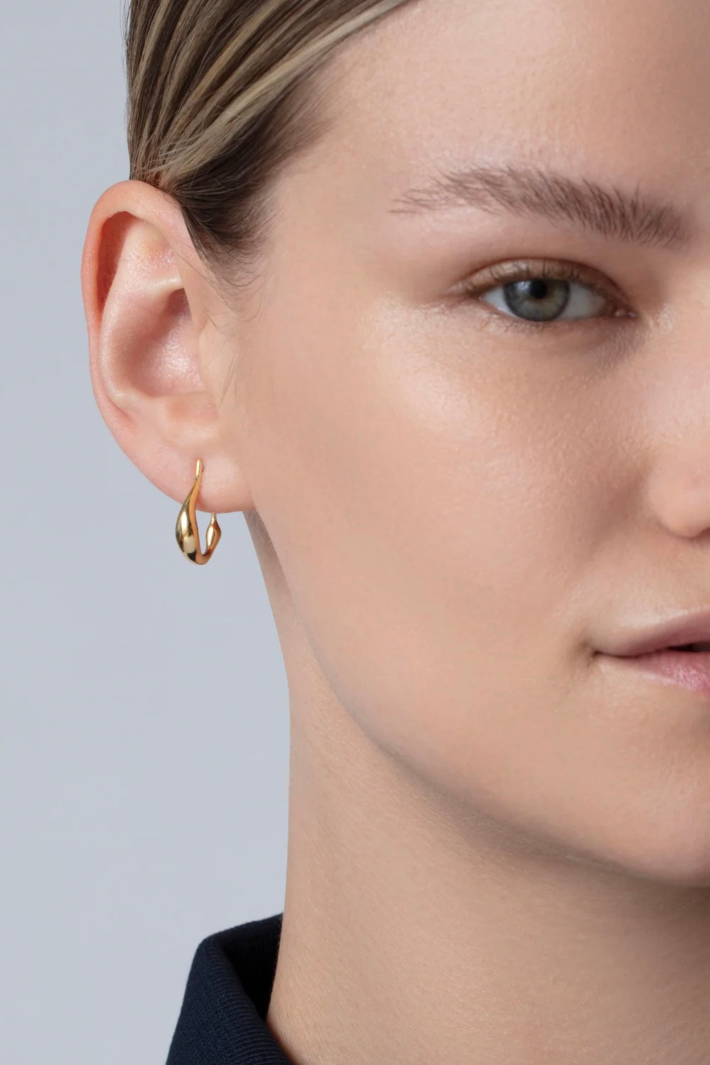 Jenny Bird - Mini Colette Hoops (Gold)