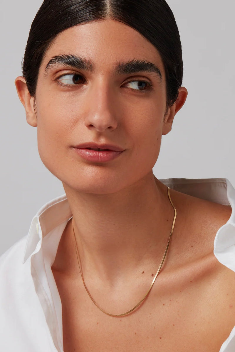 Jenny Bird -Zeina Slim Chain (Gold)