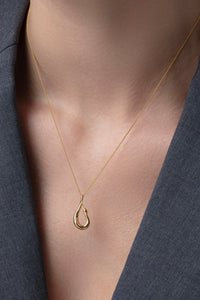 Jenny Bird - Mini Egret Pendant (Gold)