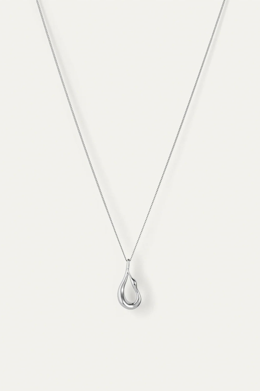 Jenny Bird - Mini Egret Pendant (Silver)