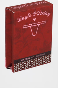 Hanky Panky - Vday Matchbook G-string