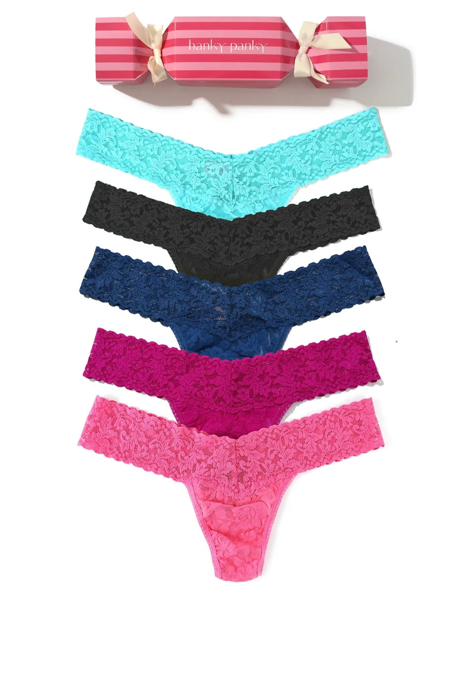 Hanky Panky - Holiday Cracker 5pk Original Rise Thong (Fashion)