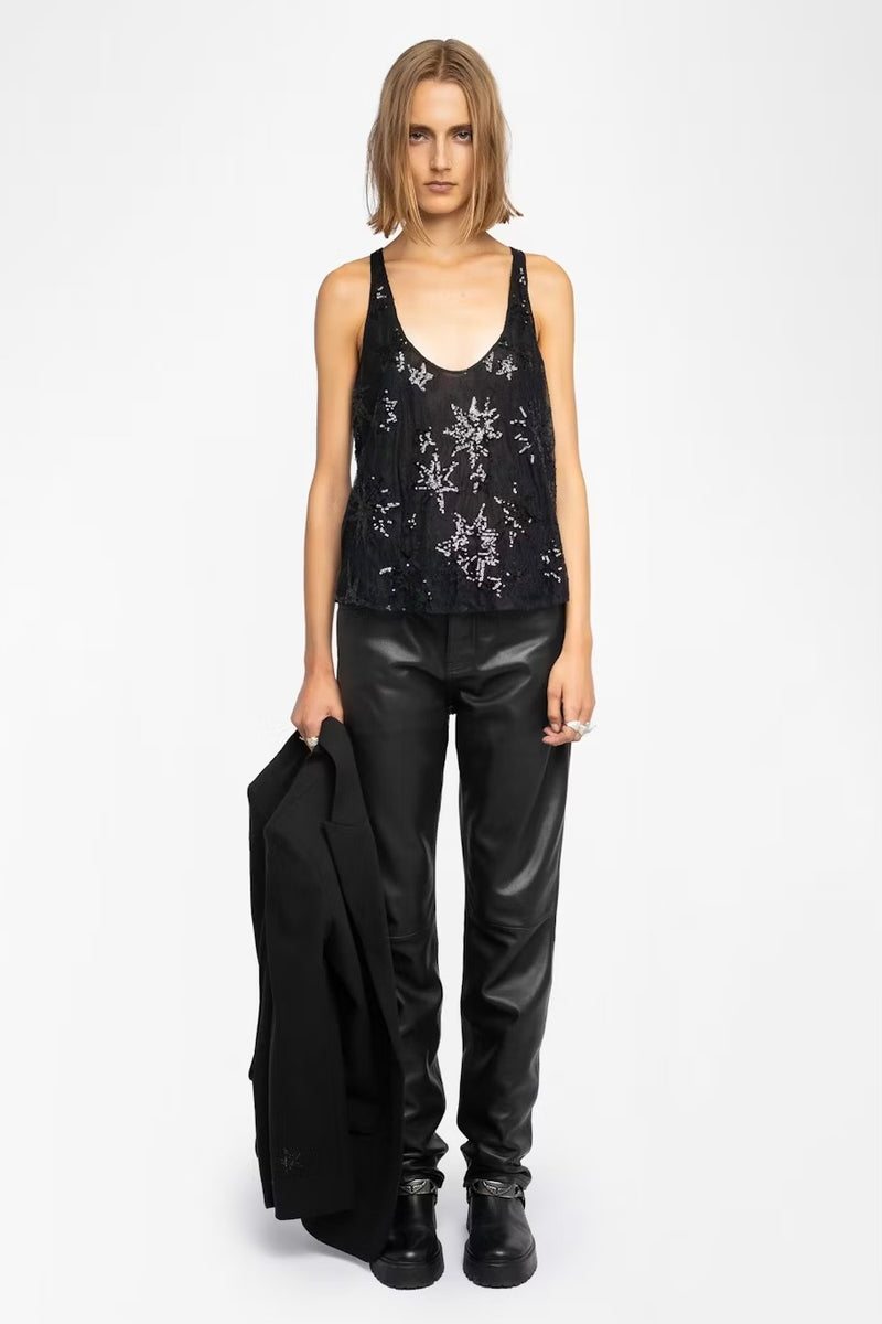 Zadig & Voltaire - Tarysa Lace Brod Tank
