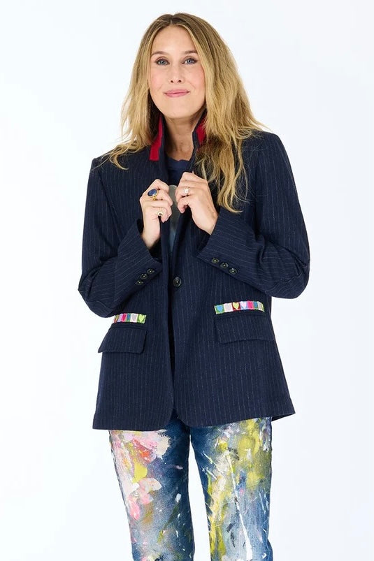 Kerri Rosenthal - Workday Love Brigade Blazer (Indigo Blue)