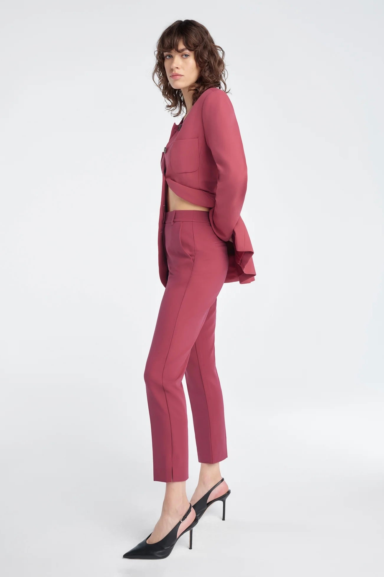 favorite daughter cigarette pant The Favorite in Grey Sierra Deene These pants are designed for all The Favorite High Waist Ankle