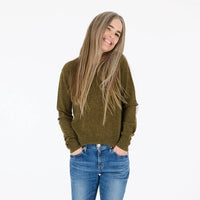 Kerri Rosenthal - Patch Pullover (Army Green)