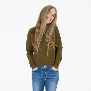 Kerri Rosenthal - Patch Pullover (Army Green)